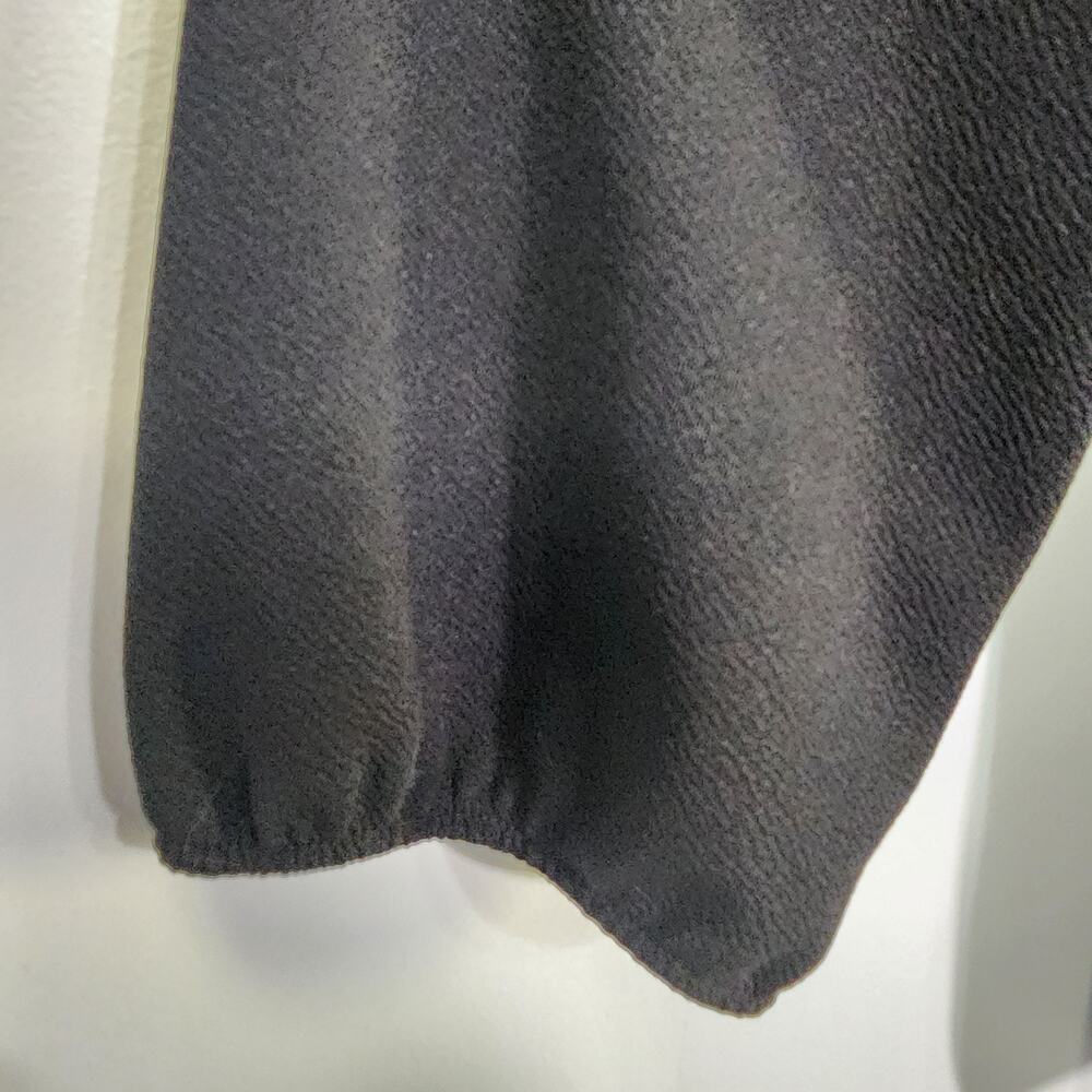 Chico's Top Size 1 Medium Women's Blouse Bow Split Back 3/4 Sleeve Career Knit - Picture 7 of 10